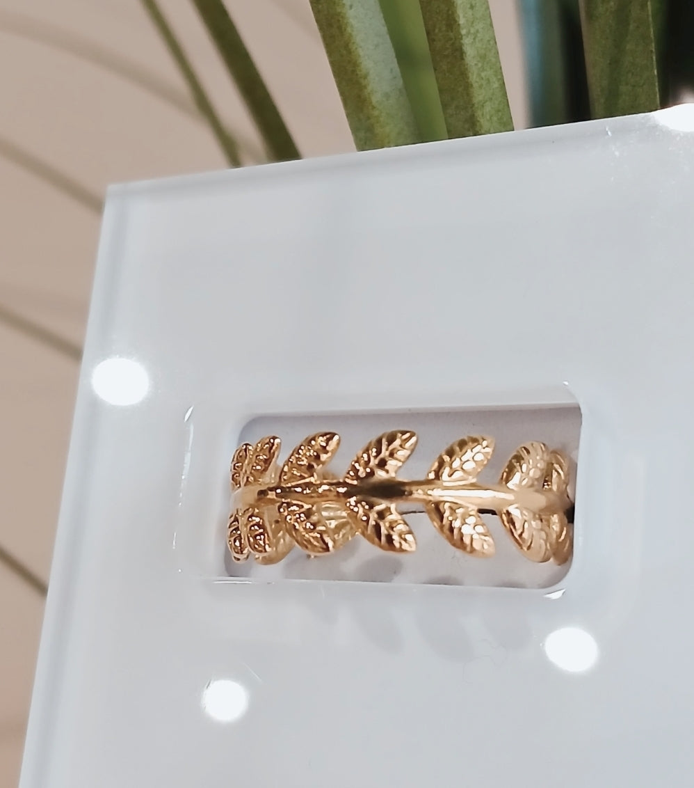 Bague feuilles