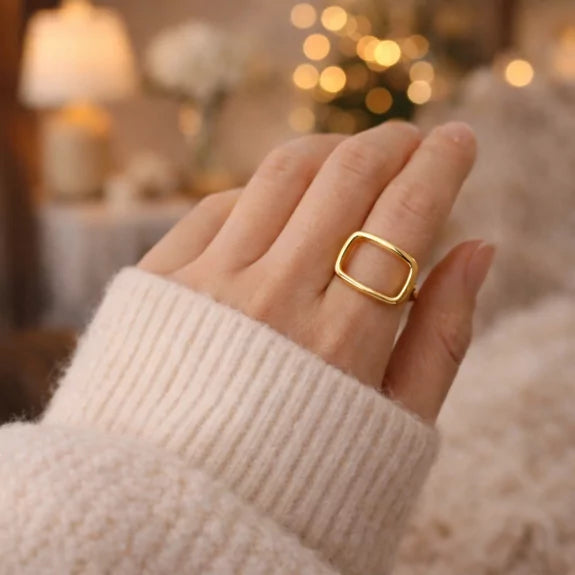Grande bague RECTANGLE