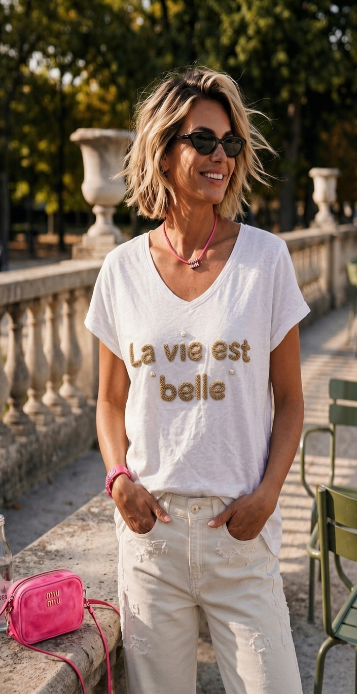 T-shirt La vie est belle