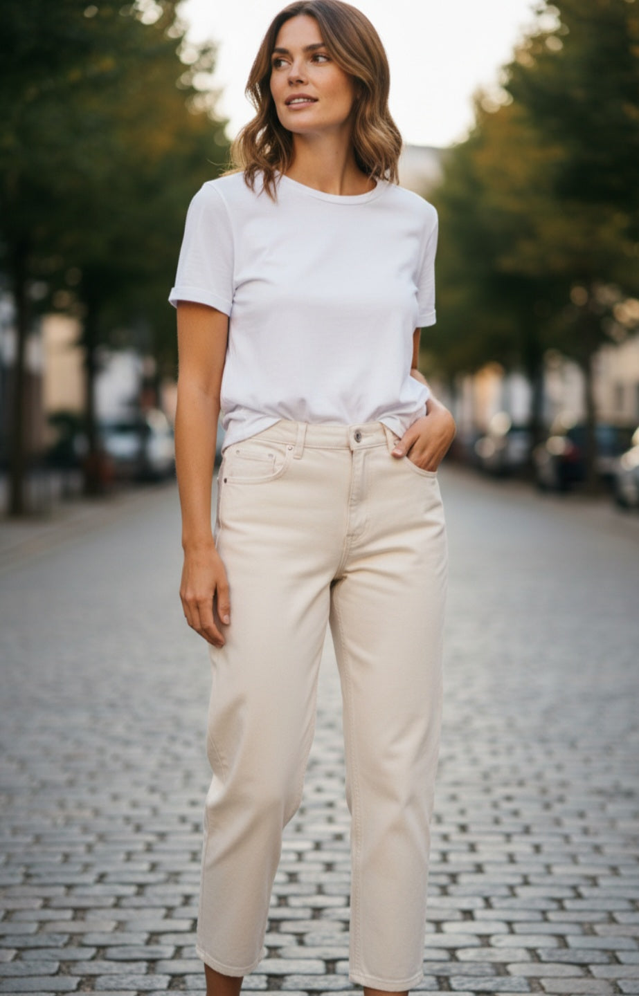 LCF- Jeans mom - Creeks - Taille 42