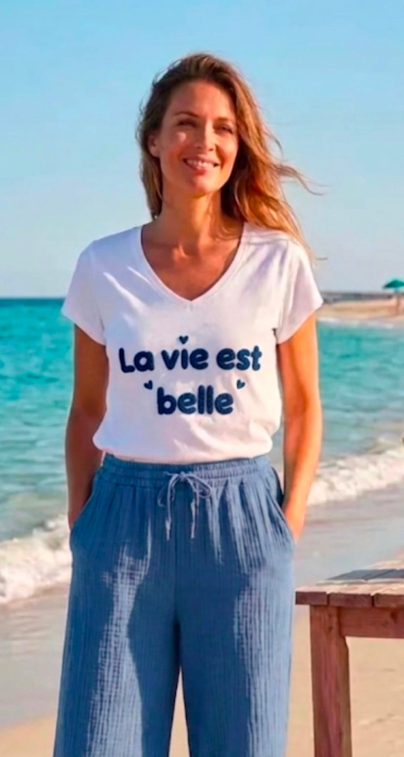 T-shirt La vie est belle