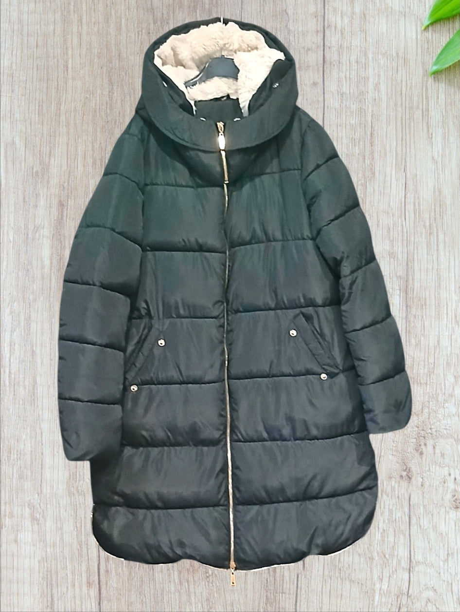 LCF - Doudoune fourrée avec capuche - Taille XL