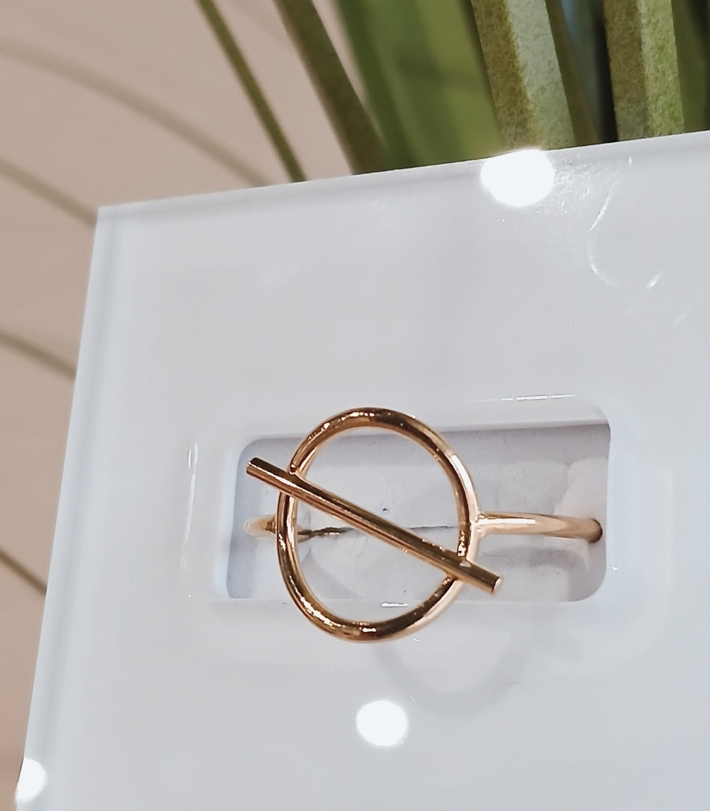 Bague rond barette