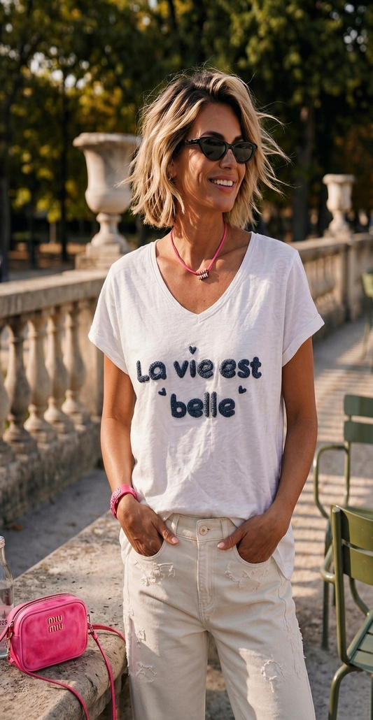 T-shirt La vie est belle