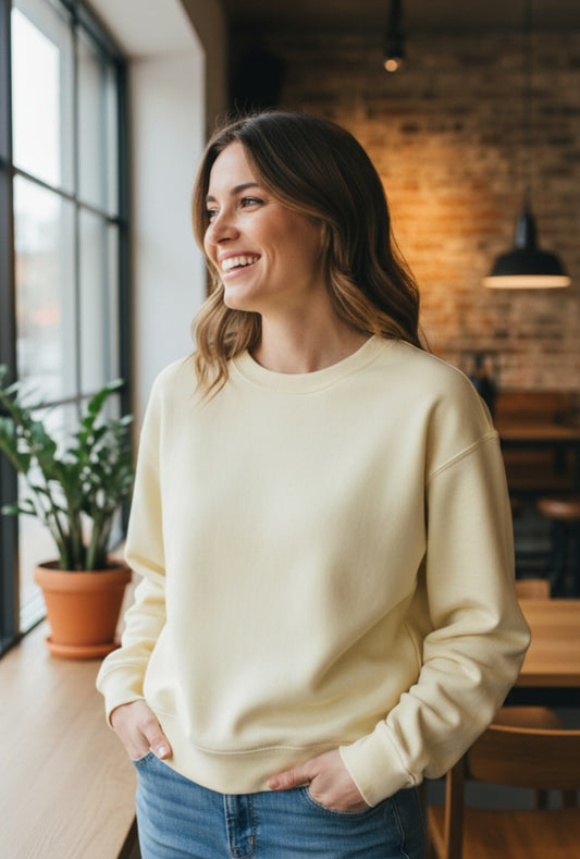LCF - Sweat jaune - H&M - Taille L