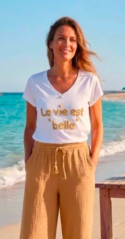 T-shirt La vie est belle